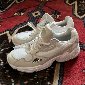 COPY - White adidas falcon sneakers